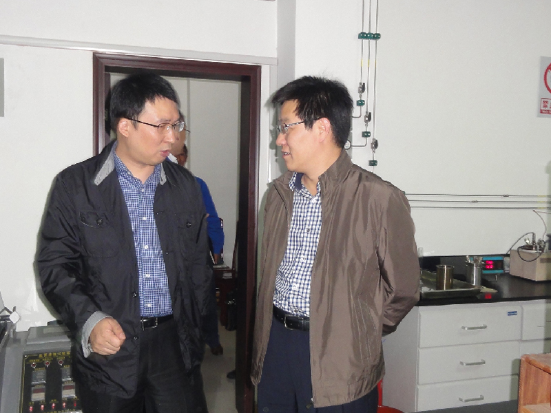 2012年10月，市政府沈南松副市長來公司考察